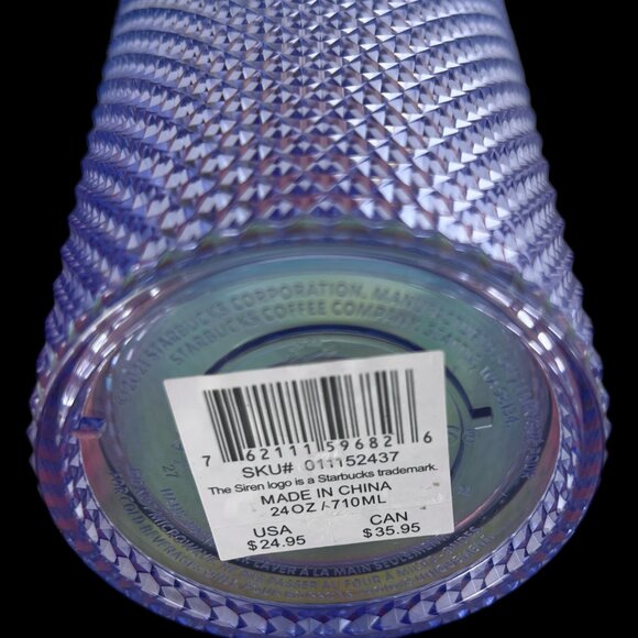 Sofie Birkin + Starbucks 2024 Pride Studded Rainbow Cold Cup, 24 oz Venti NWT - Picture 6 of 6